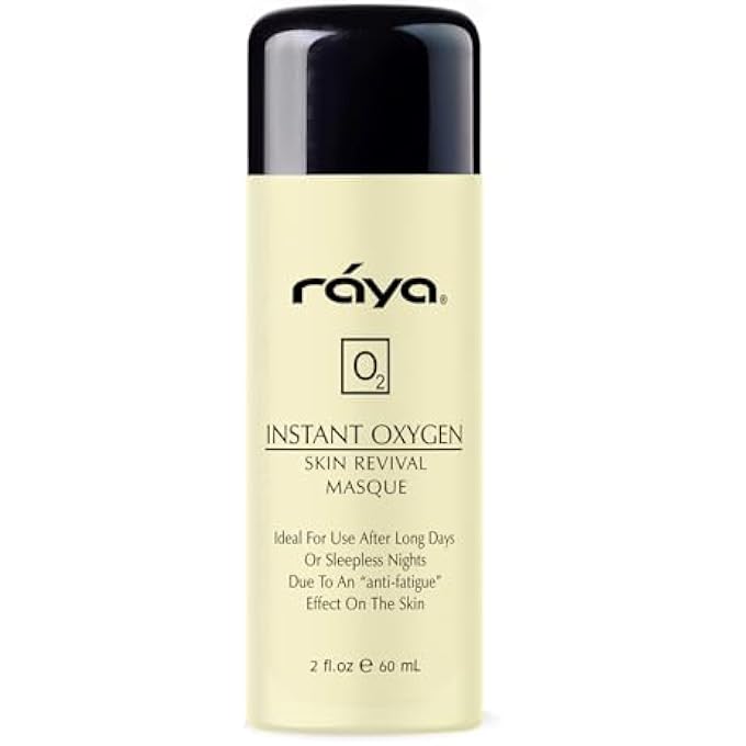 Raya INSTANT OXYGEN SKIN REVIVAL MASQUE (115) | ANTI-FATIGUE FACIAL TREATMENT MASK FOR ALL SKIN | CREATES A GLOWING COMPLEXION - Image 1